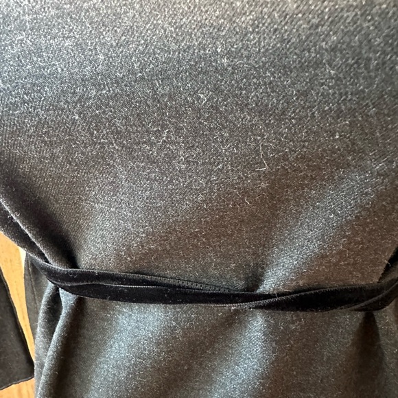 Grey wool mini dress - Picture 6 of 6